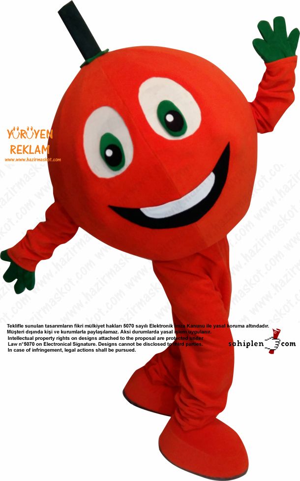 Portakal Maskot Kostümü maskot kostümü