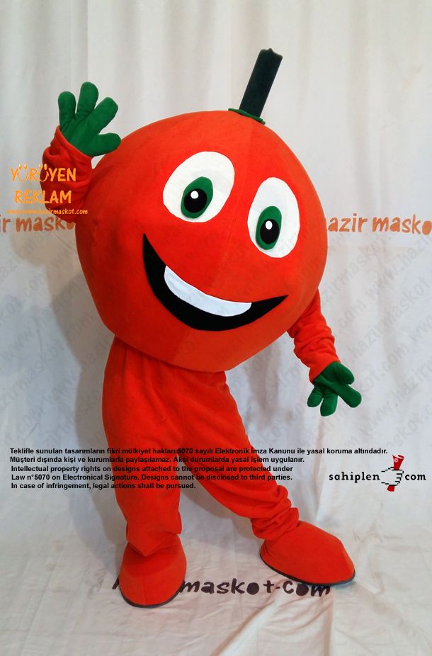 Portakal Maskot Kostümü maskot kostümü