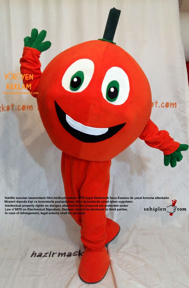 Portakal Maskot Kostümü maskot kostümü