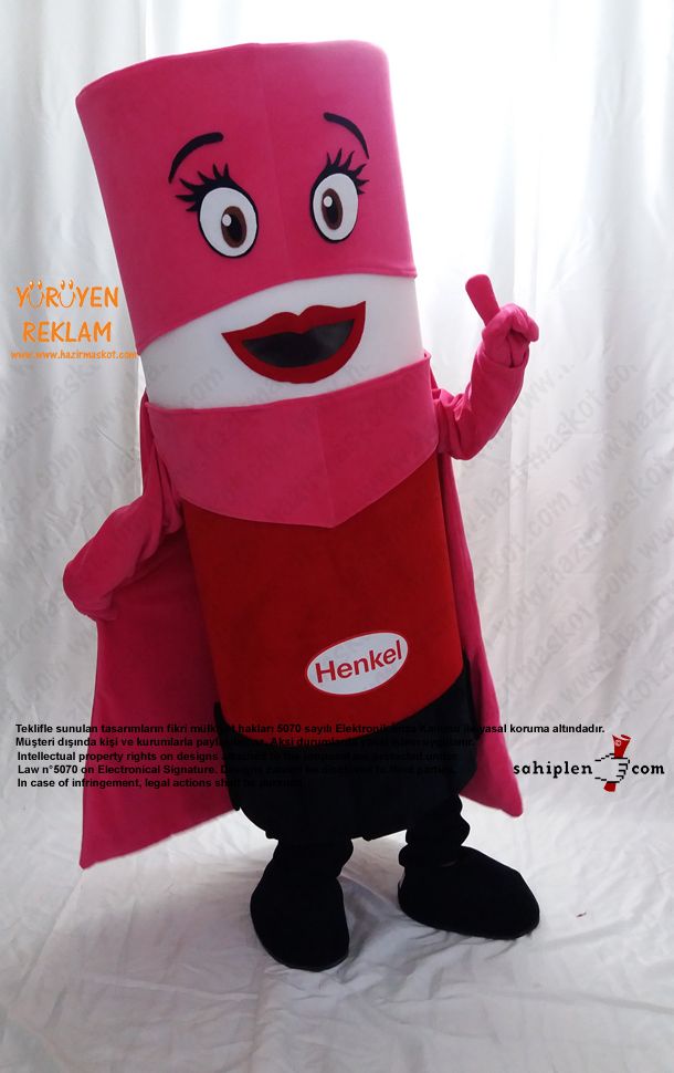 Pritt Takım Maskot / HENKEL maskot kostümü