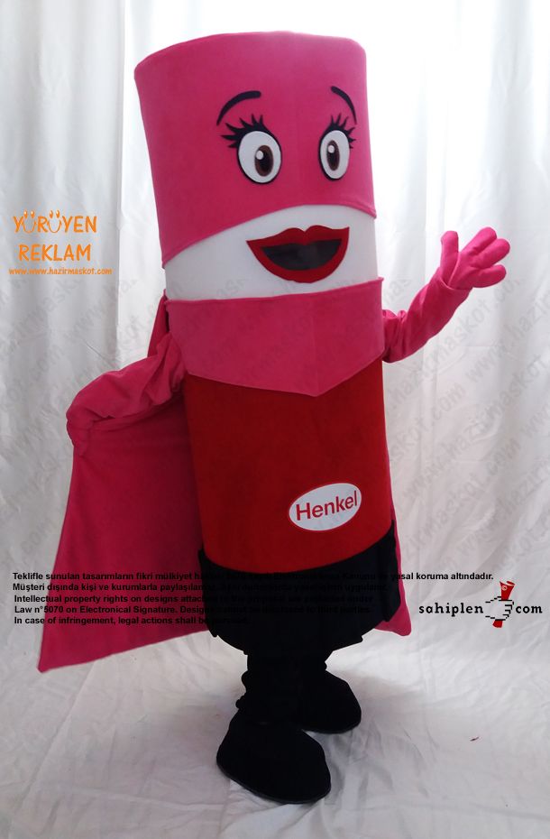 Pritt Takım Maskot / HENKEL maskot kostümü