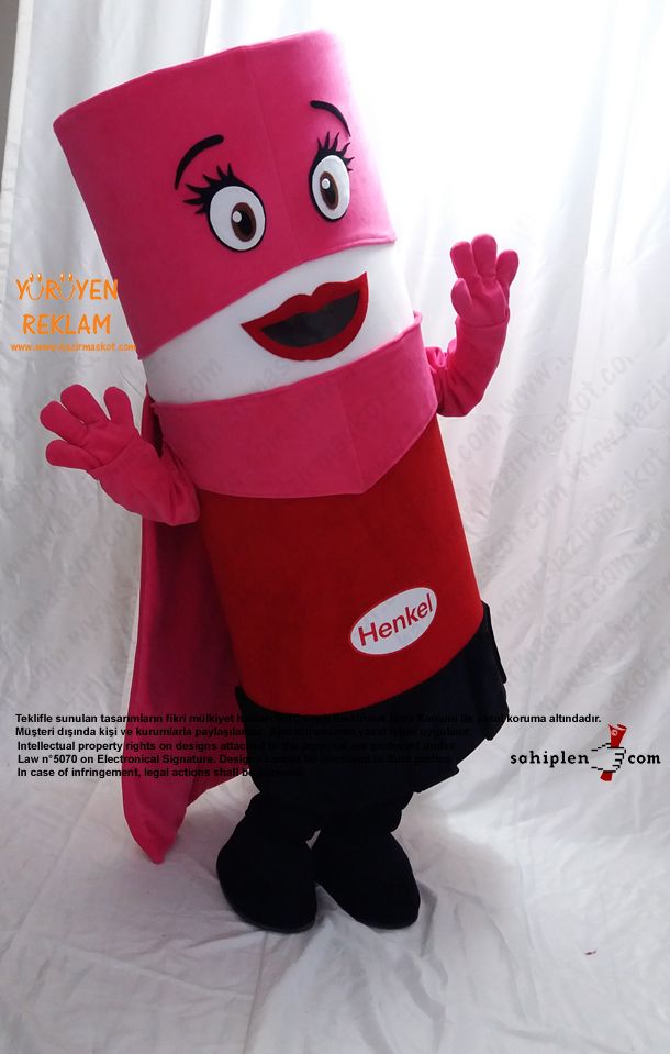 Pritt Takım Maskot / HENKEL maskot kostümü