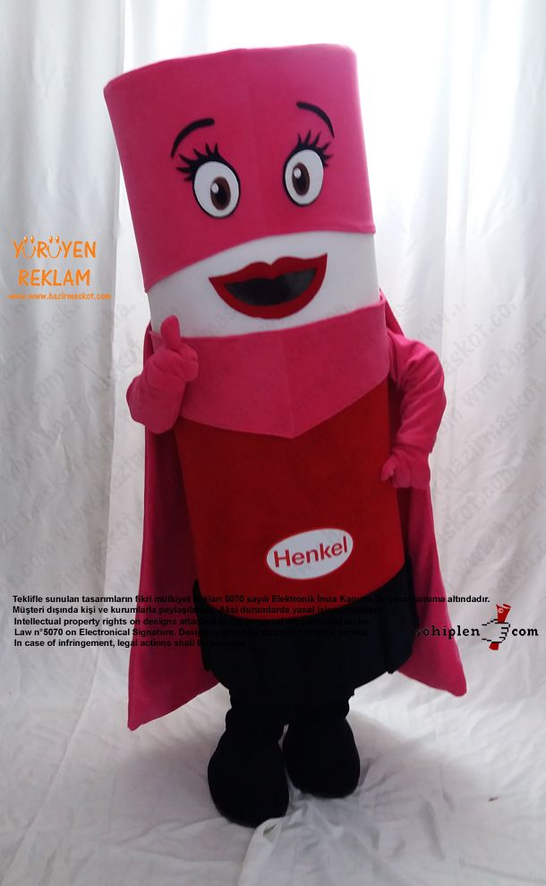 Pritt Takım Maskot / HENKEL maskot kostümü