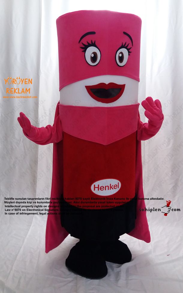 Pritt Takım Maskot / HENKEL maskot kostümü
