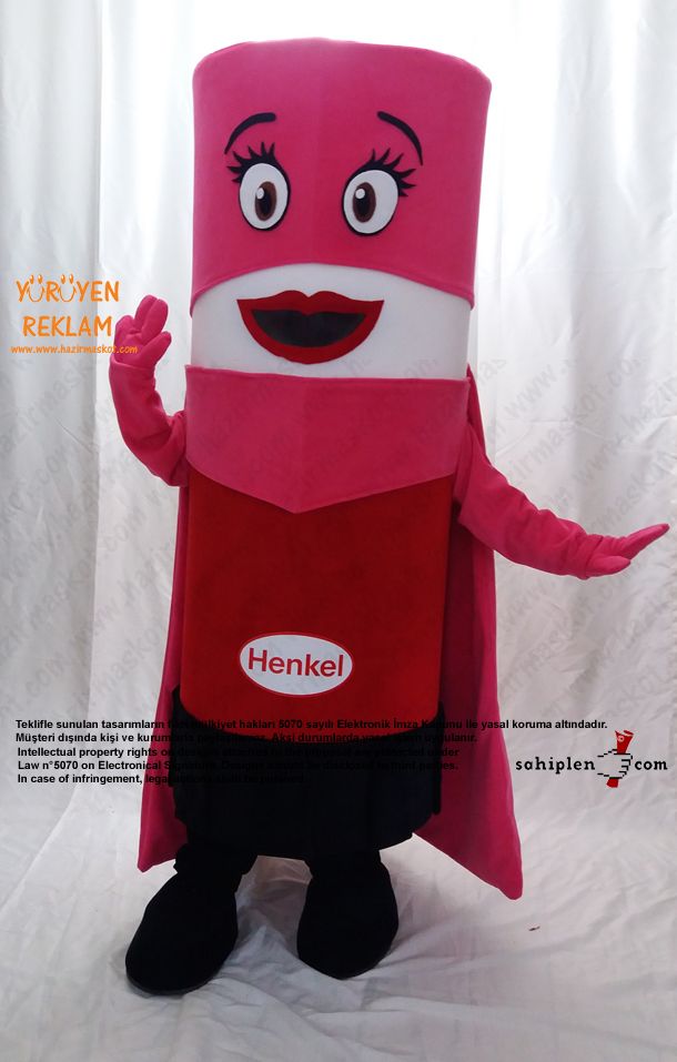 Pritt Takım Maskot / HENKEL maskot kostümü