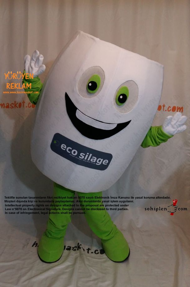 Ecosilage Silaj Maskot Kostümü maskot kostümü