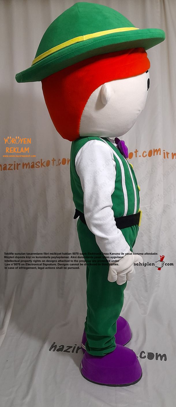 Silly McGilly / Çocuk Maskot Kostümü maskot kostümü