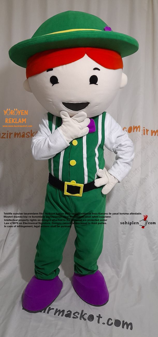 Silly McGilly / Çocuk Maskot Kostümü maskot kostümü