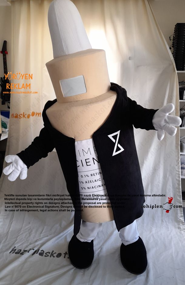 Simple Science Serum Maskot Kostümü / Kanada maskot kostümü
