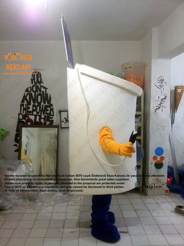 Sirona Diş Makina Maskot kostüm maskot kostümü