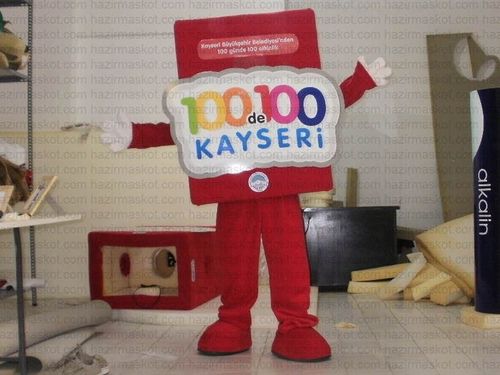 100de100 Kayseri Maskot maskot kostümü