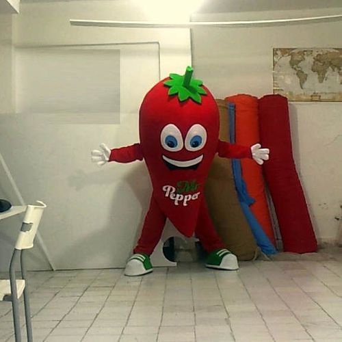 Biber maskotu / Ziyafet Çiğköfte maskot kostümü