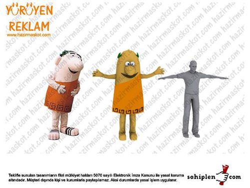 Little Caesars Karakter Maskotu maskot kostümü