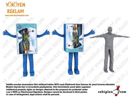 Ankara Kart / Ankara Büyük Şehir Belediyesi maskot kostümü
