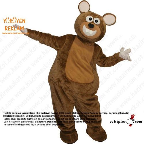 1 Mayıs İşçi Maskotu / HAK-İŞ maskot kostümü