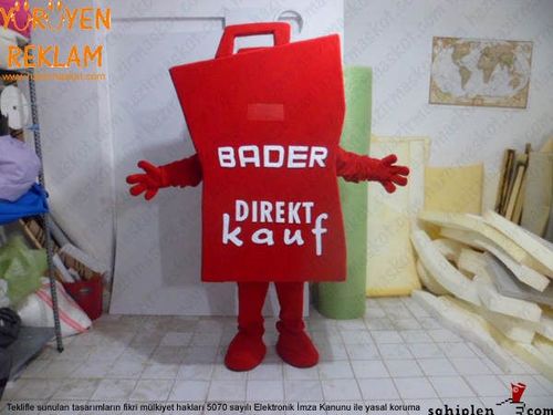 Bader Direktkauf Çanta Maskotu / Almanya maskot kostümü