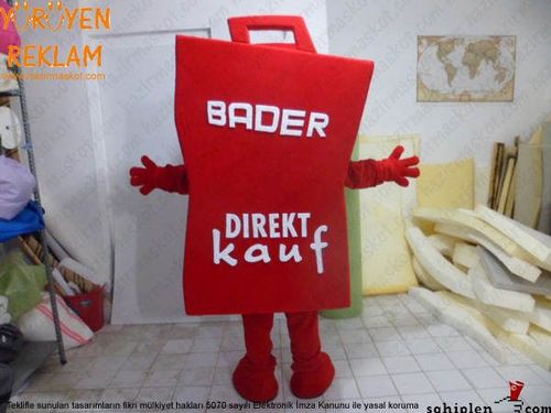 Bader Direktkauf Çanta Maskotu / Almanya maskot kostümü