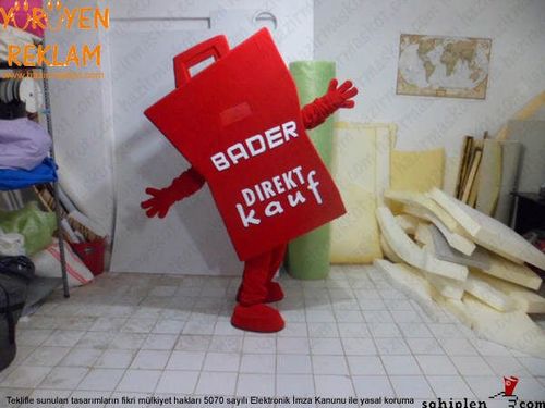Bader Direktkauf Çanta Maskotu / Almanya maskot kostümü