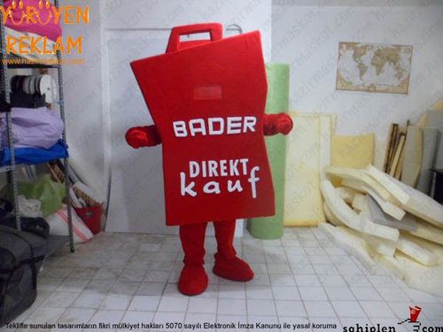 Bader Direktkauf Çanta Maskotu / Almanya maskot kostümü
