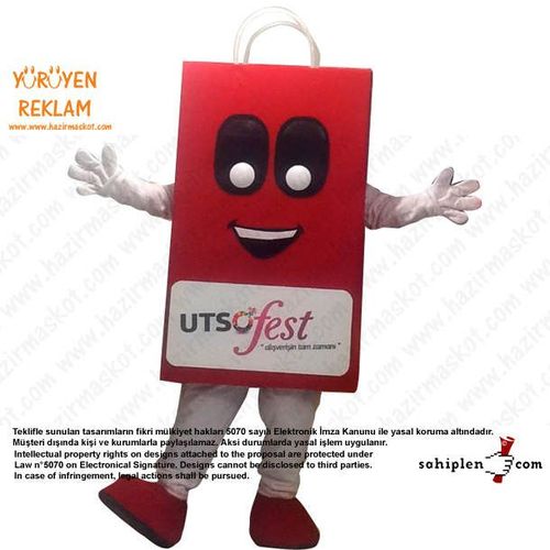 UşaK Sanayi ve Ticaret Odası Çanta Maskotu maskot kostümü