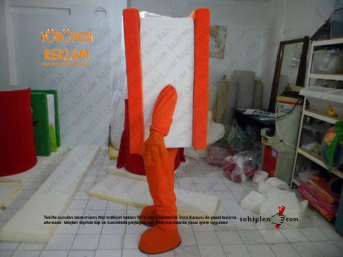 Defter Maskot Kostümü maskot kostümü