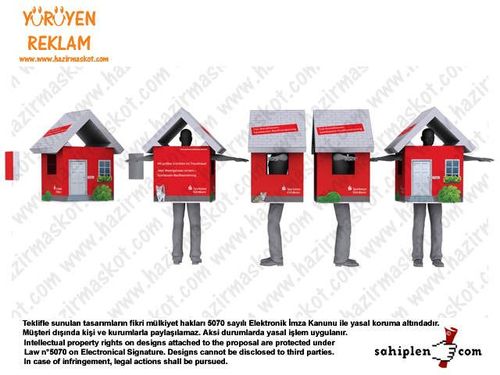 Sparkasse Ev Maskotu / Almanya maskot kostümü