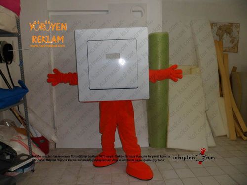 Günsan Elektrik Maskotu maskot kostümü
