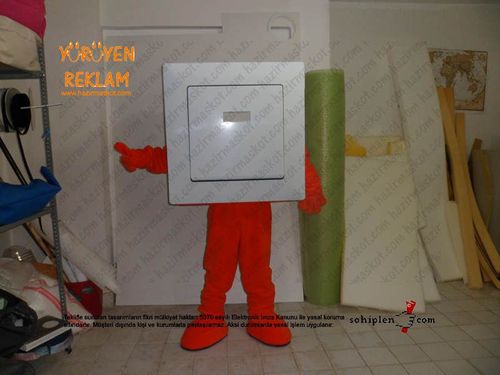 Günsan Elektrik Maskotu maskot kostümü