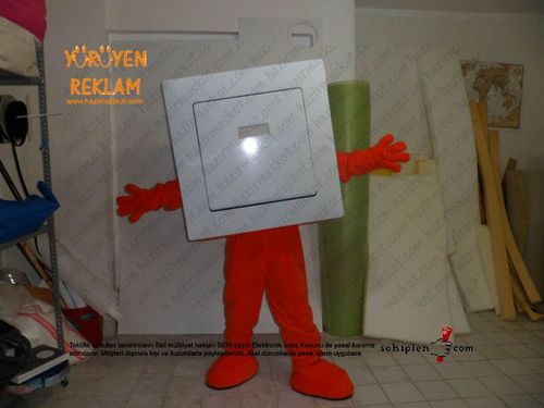 Günsan Elektrik Maskotu maskot kostümü