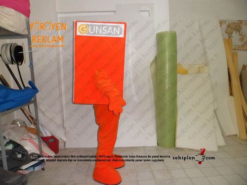 Günsan Elektrik Maskotu maskot kostümü
