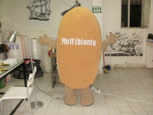 Multibionta İlaç Maskotu maskot kostümü