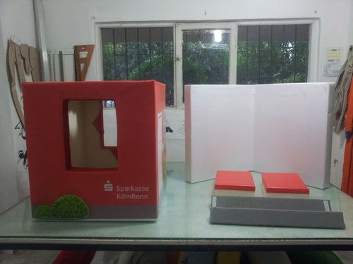 Sparkasse Ev Maskotu / Almanya maskot kostümü