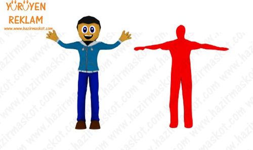 Çocuk Maskot kostümü / Boy Mascot Costume maskot kostümü