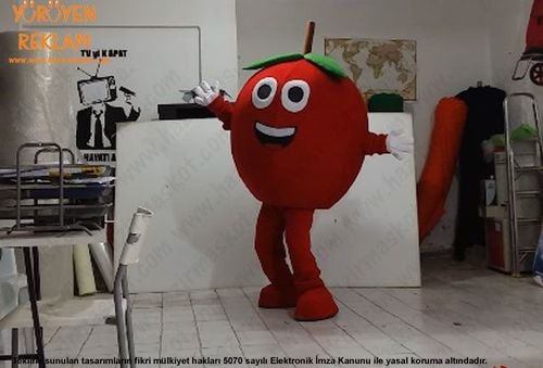 Kiraz Maskotu / Malatya Yeşilyurt Belediyesi / Cherry Mascot maskot kostümü