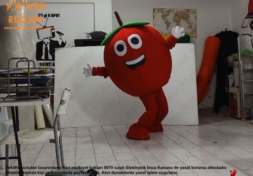 Kiraz Maskotu / Malatya Yeşilyurt Belediyesi / Cherry Mascot maskot kostümü