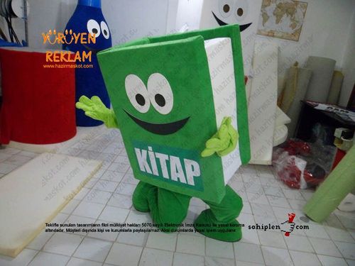 Kitap Maskot Kostümü maskot kostümü