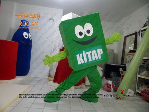 Kitap Maskot Kostümü maskot kostümü