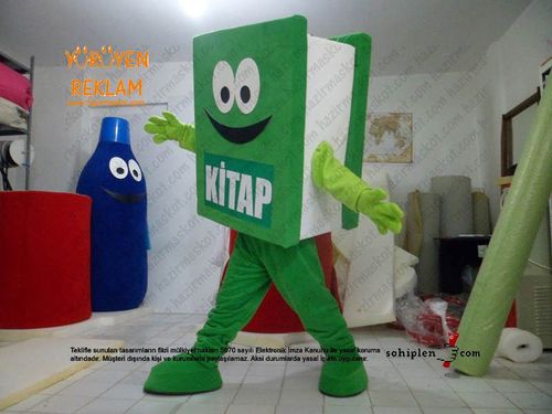 Kitap Maskot Kostümü maskot kostümü