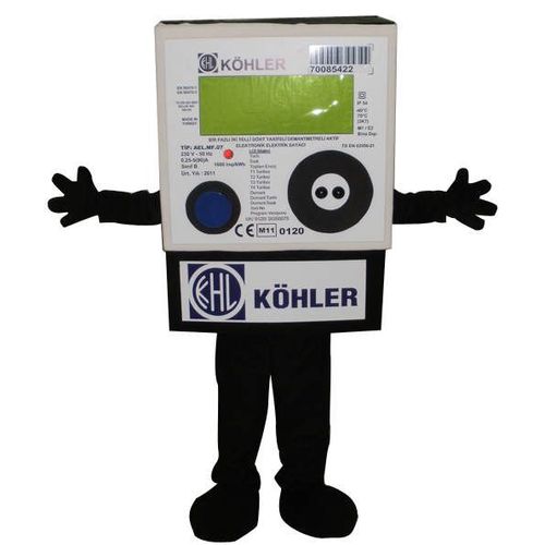 Köhler Sayaç Maskot maskot kostümü