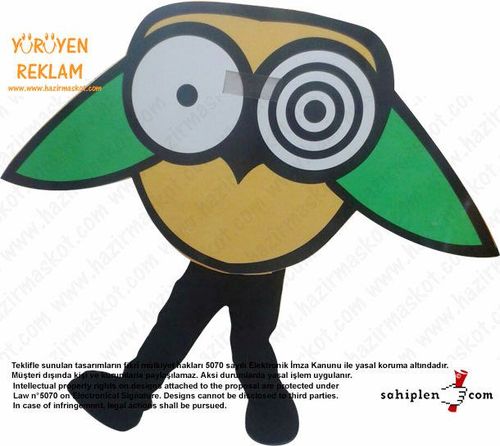 Kuş Logo / PANŞOV maskot kostümü