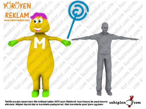 MAGİ Karakter Maskot maskot kostümü