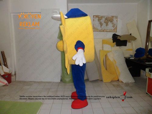 Nivea Sun Güneş Maskotu maskot kostümü