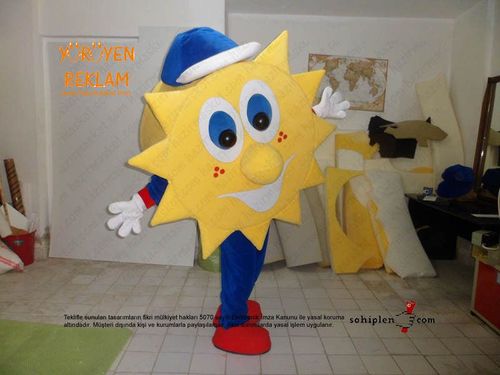Nivea Sun Güneş Maskotu maskot kostümü