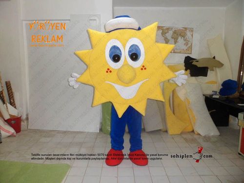 Nivea Sun Güneş Maskotu maskot kostümü