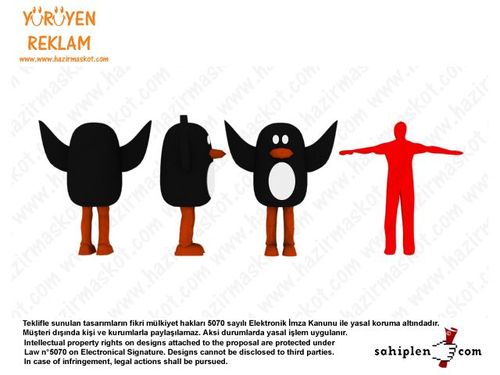 Penguen Maskot Kostümü / Penguin Mascot Costume maskot kostümü