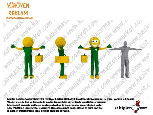 KARAKTER Maskot maskot kostümü