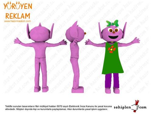 KARAKTER Maskot maskot kostümü
