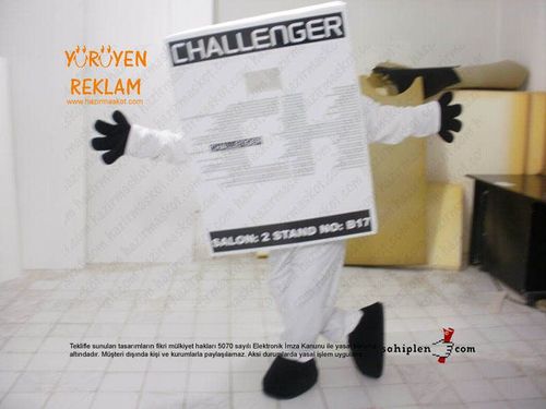 Challenger Ayakkabı Kutusu Maskotu maskot kostümü