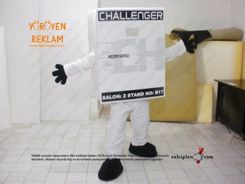 Challenger Ayakkabı Kutusu Maskotu maskot kostümü