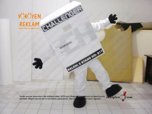 Challenger Ayakkabı Kutusu Maskotu maskot kostümü